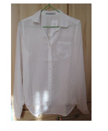 Блузка  Glo-story longsleeve white